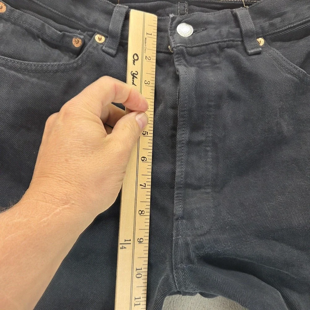 Vintage Levis 501 Jeans Mens Blue Dark Straight Button Fly USA‎ 90s Fits 30x28